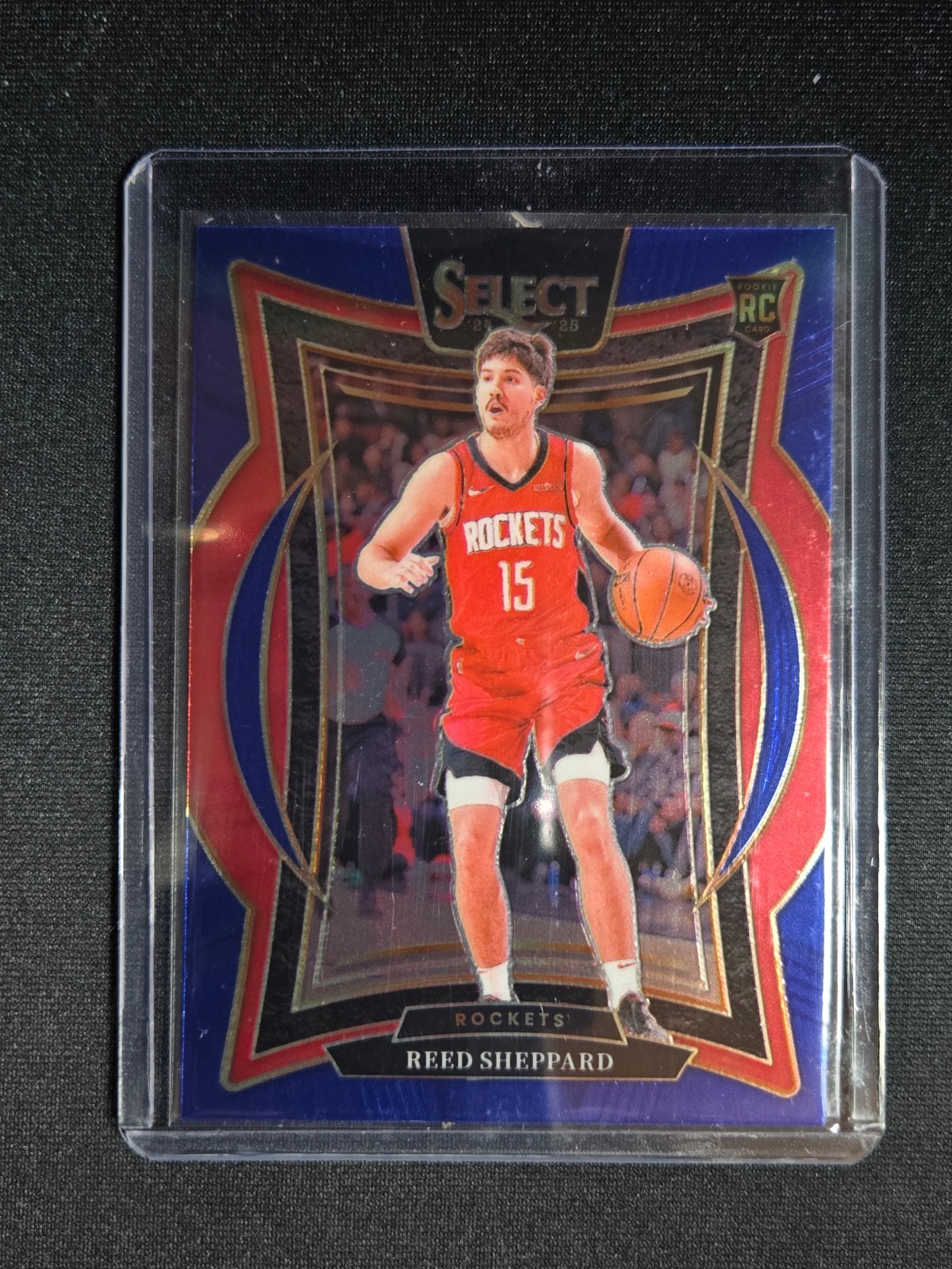 2024-25 Panini Select Basketball Retail Blue Reed Sheppard RC Concourse