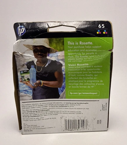 Inkjet Ink Cartridges 2PK Black Tri-Color Combo image 2