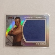 Rich Franklin Cards and Autographed Memorabilia Guide 21