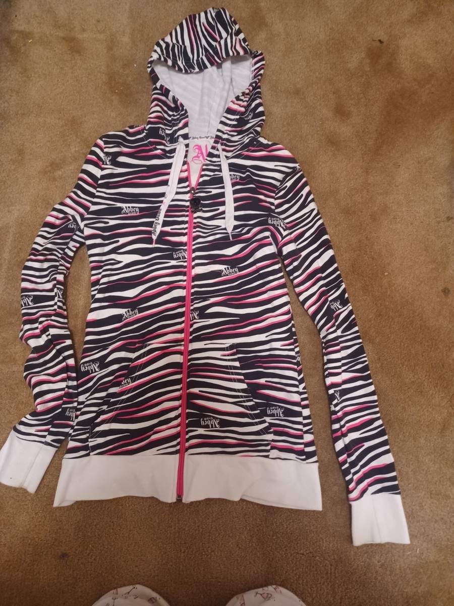 Abbey Dawn Avril Lavigne Vintage Hoodie- Juniors Sz. Large Skull