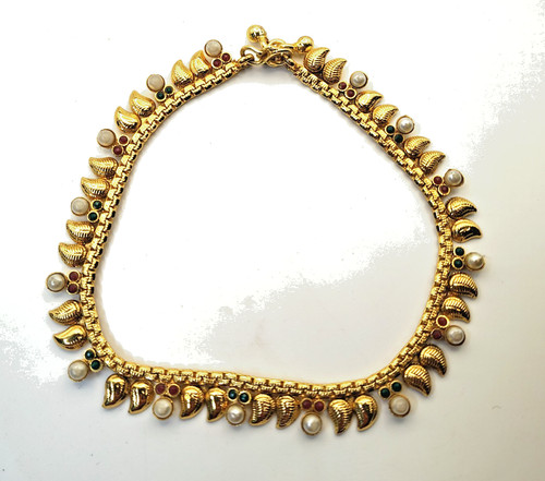 Designer Golden Indian Bollywood Ankle Braclet