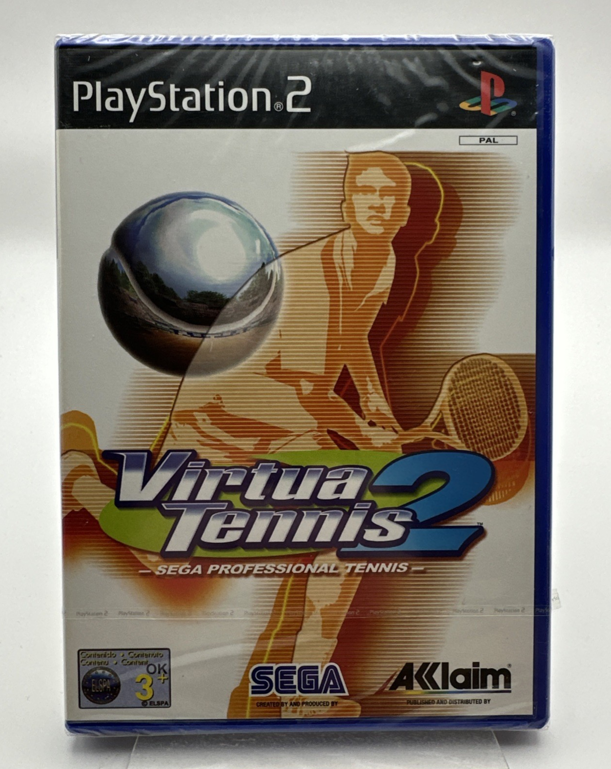 PS2 Virtua Tennis 2, New And Factory Sealed