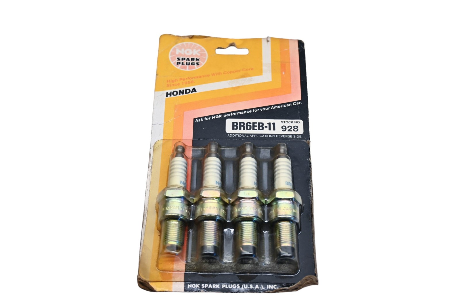 NGK Copper Core Spark Plugs Qty 4 NOS