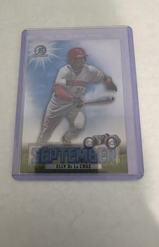 Elly De LA Cruz #SOS-7 — 2023 Bowman Sights on September baseball card
