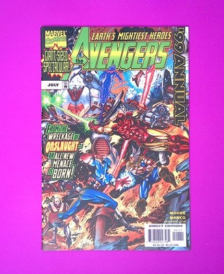 Avengers 1999 #1999 Vol. 3 1999 Marvel Comics Annual 7.0+ Comic Book SD38-75