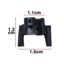 Hebilla clip derecha negra repuesto montaje para auriculares Sony WH-1000XM6
