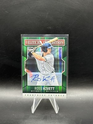 2014 Panini Elite Extra Edition 22/25 Ross Kivett #42 Auto Green