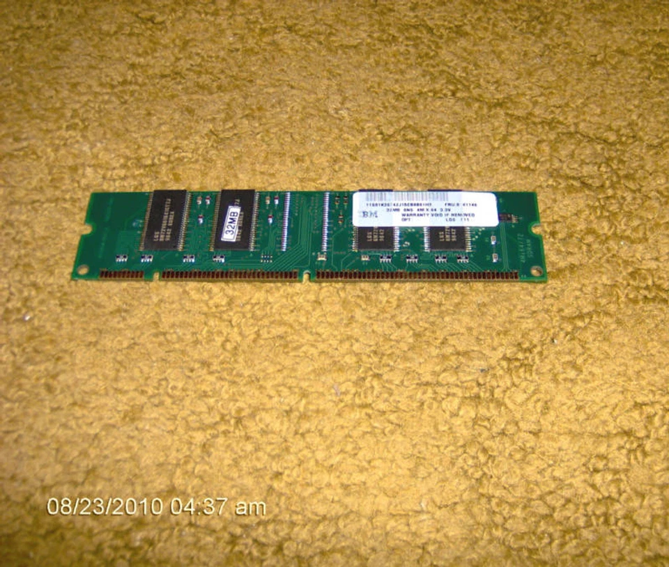 LGS 32 mb SDRAM DIMM PC100 RAM Memory GMM2645233CTG-7JI PC computer chip module - Image 3 of 3