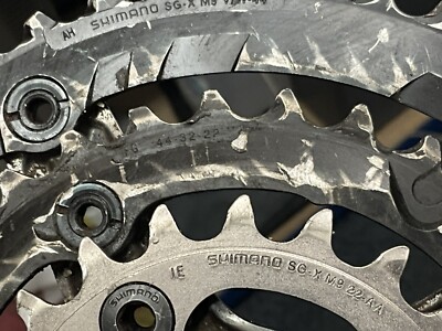 Shimano XTR FC M960 Crankset, 175mm, 22/32/44T, | eBay UK