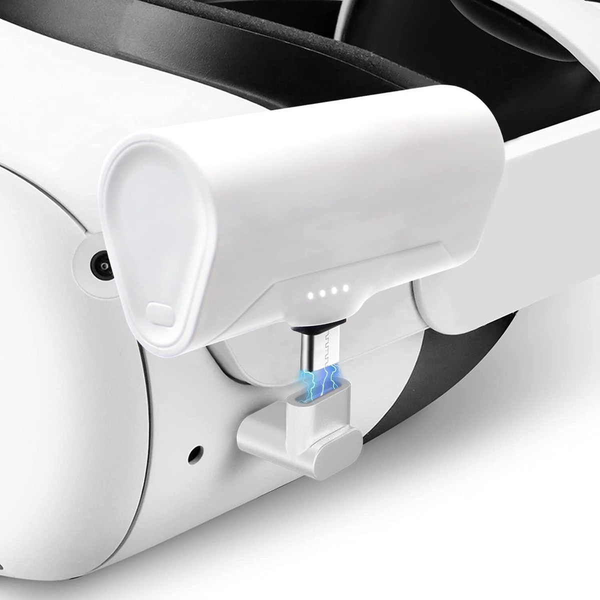 Battery Pack for Oculus Quest 2, 4800Mah Rechargeable Power