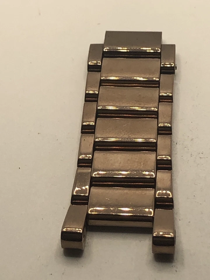 Piezas de reloj Michael Kors correa parcial eslabones sin cierre oro rosa 18 mm PJ434 Foto 2 de 4