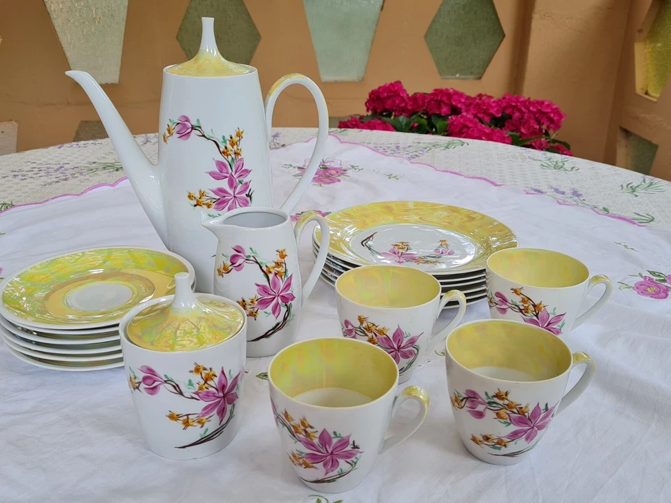 Graf von Henneberg, Kaffeeservice, Halka, 4 Personen - Bild 2 von 4