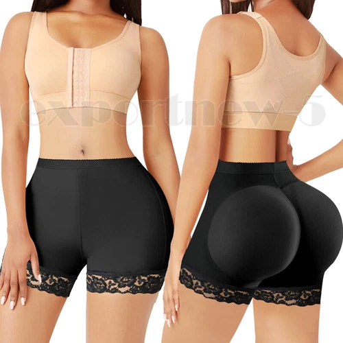 Gepolstertes Damenhöschen Po-Boosting Body Shaper Hüftverstärker Shapewear Unterwäsche - Bild 32 von 44
