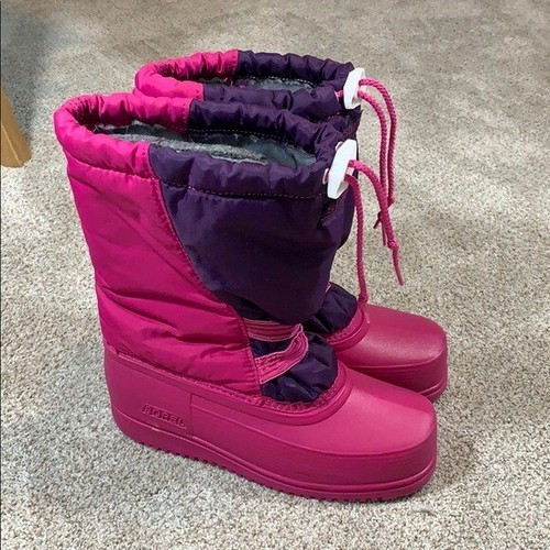 Sorel Pink and Purple Boots with Lining 