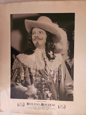 Claude Dauphin Large Photograph 50 40 Cyrano by Bergerac 1945