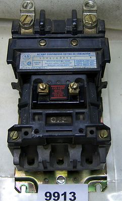 Allen-Bradley AC Contactor 500L-COD92 60A Non-Motor Loads