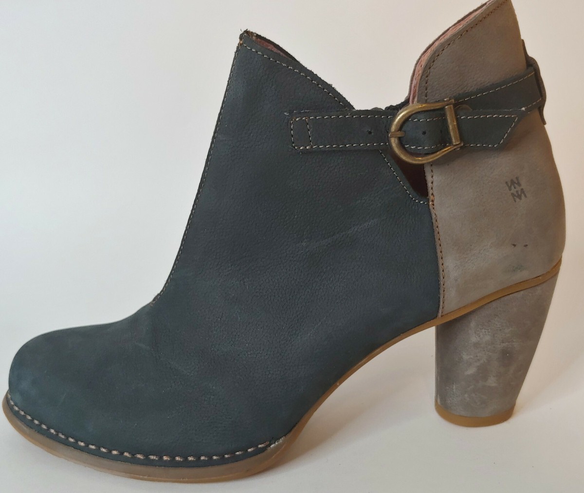 El Naturalista Black Gray Graphite Colibri Boots 41 10 472 New