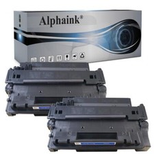 2 TONER CE255X PER HP P3015 P3015D P3015 DN P3015 X Enterprise 500 M521 M525 55X