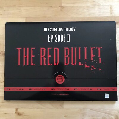 OFFICIAL 2014 BTS LIVE TRILOGY EPISODE II THE RED BULLET V