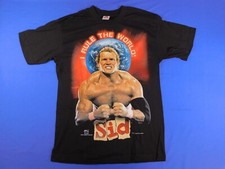 WWF PSYCHO SID I RULE THE WORLD VINTAGE SHIRT 1996 SIZE LARGE WWE