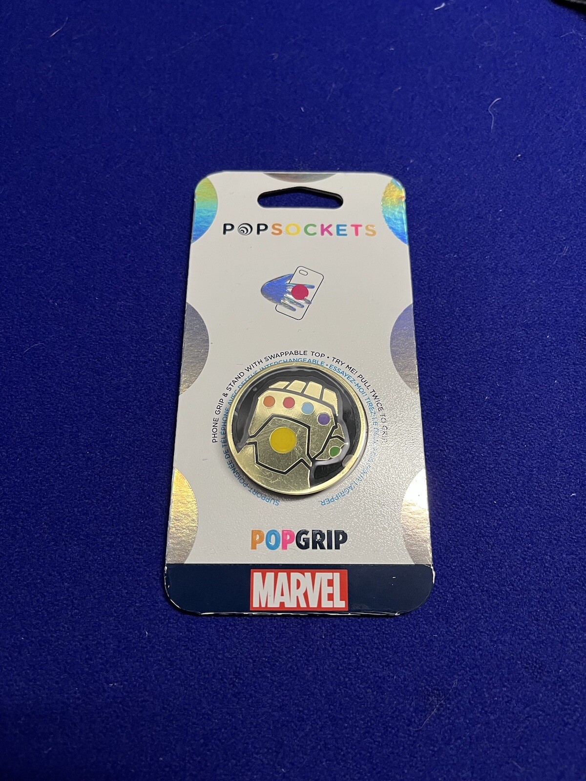 Popsocket Marvel PopSockets Marvel Avengers Thanos Infinity Gauntlet PopSocket Pop ...