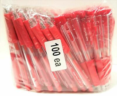 NEW Pentel Wow! K437-P Retractable Gel Pen BULK 100-pcs PINK INK .7mm Tip