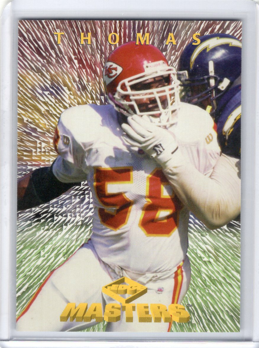 DERRICK THOMAS 1997 Collector's Edge Masters #136 - CHIEFS