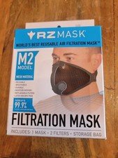 RZ Mask Size Large 1 Mask 2 Filters Storage Bag