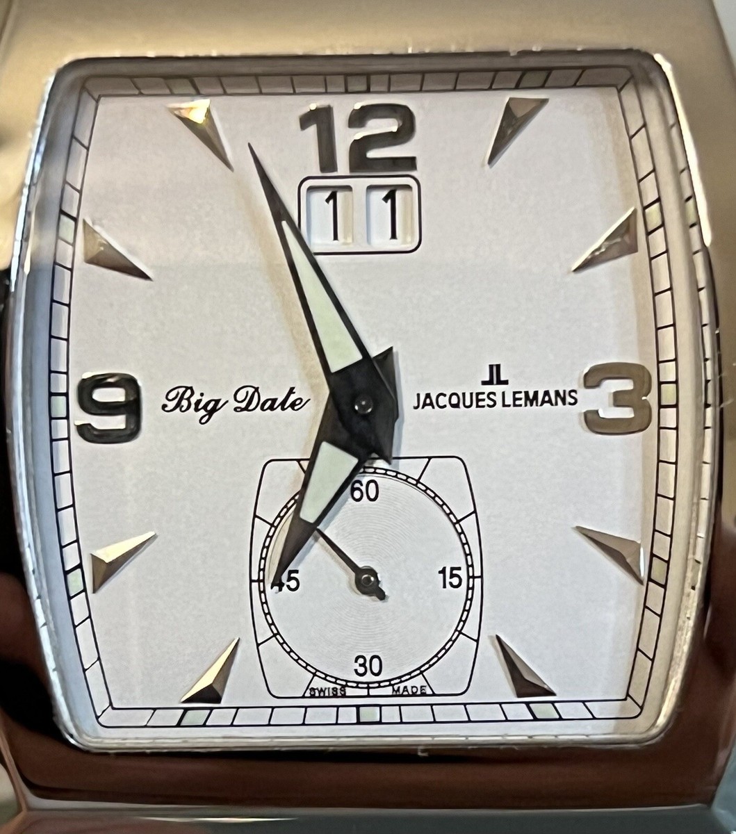 Jacques Lemans Big Date 1-936 38mm | eBay
