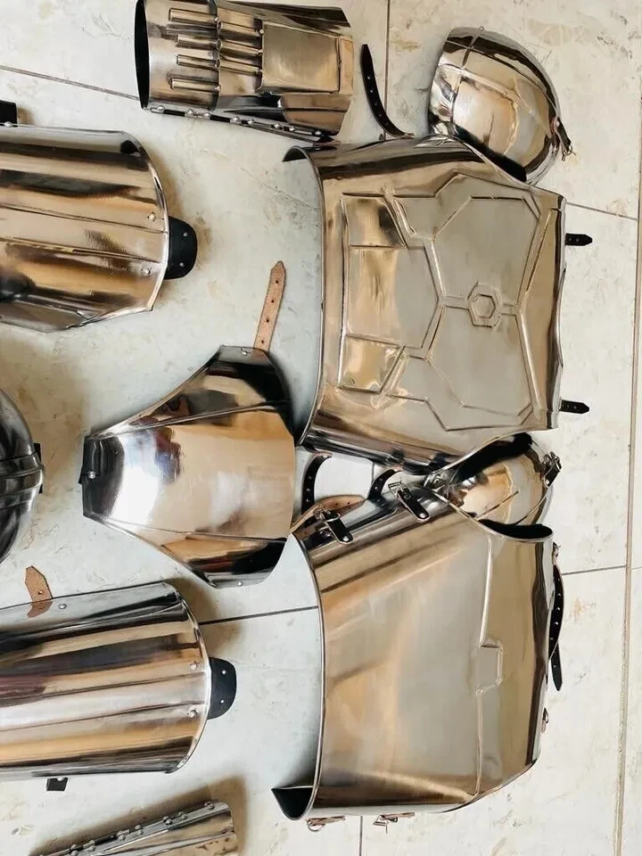 Armadura de cuerpo completo mandaloriana de Halloween, traje inspirado en mandaloriano armadura Star Wars Foto 2 de 4