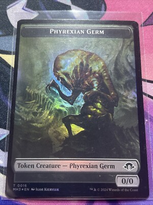 MTG Phyrexian Germ (0016) Copy (0001) FOIL Token MH3 Modern