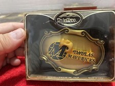 Vintage 1978 RainTree Dallas Mavericks Belt buckle Made In USA With Box