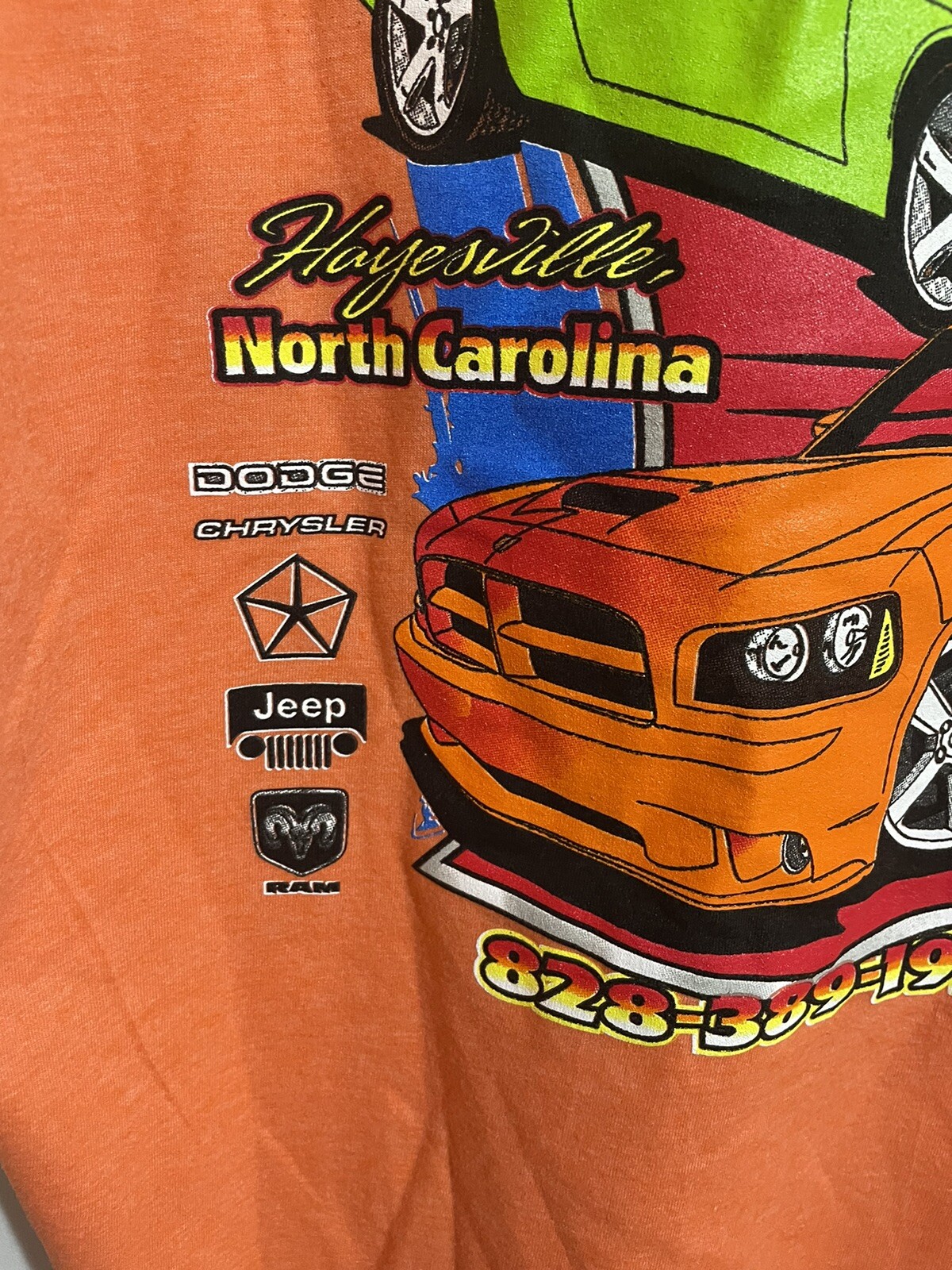 Jacky Jones Dodge Hayesville North Carolina TShirt Large Challenger