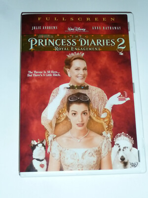 The Princess Diaries 2: Royal Engagement DVD Disney movie
