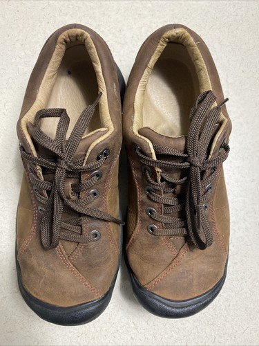 keen presidio Womens Size 7 Brown Leather Shoes - Picture 2 of 4