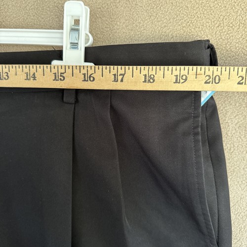Jos A Bank Mens Traveler Tailored Fit Dress Pants 40x30 Black Flat Fr. EXP Waist - 第 3/13 張圖片