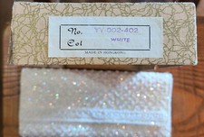 Vintage 1950's Beaded Sequin Clutch Purse Handmade Hong Kong