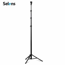 Selens Aluminum alloy Protable Light Stand Tripod for photography Live Selfie