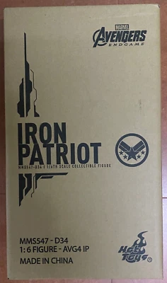Hot Toys MMS547D34 Diecast Avengers Endgame Figurine 1/6 Iron Patriot 32 cm - Photo 1/4