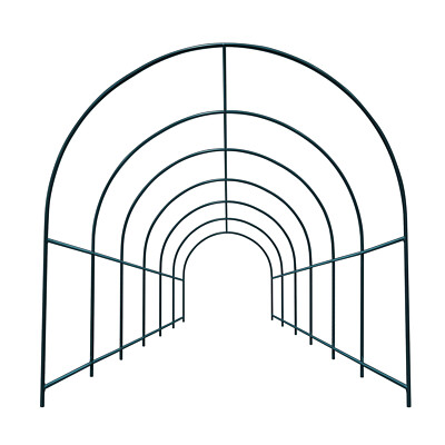 Large Size Steel Garden Arch Rose Arbor Climbing Plant Grape Support Frame Yard