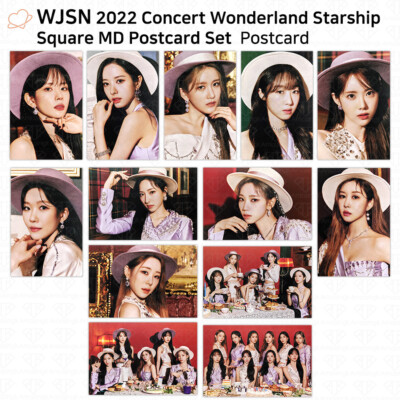 WJSN Cosmic Girls 2022 Concert Wonderland Official MD Postcard