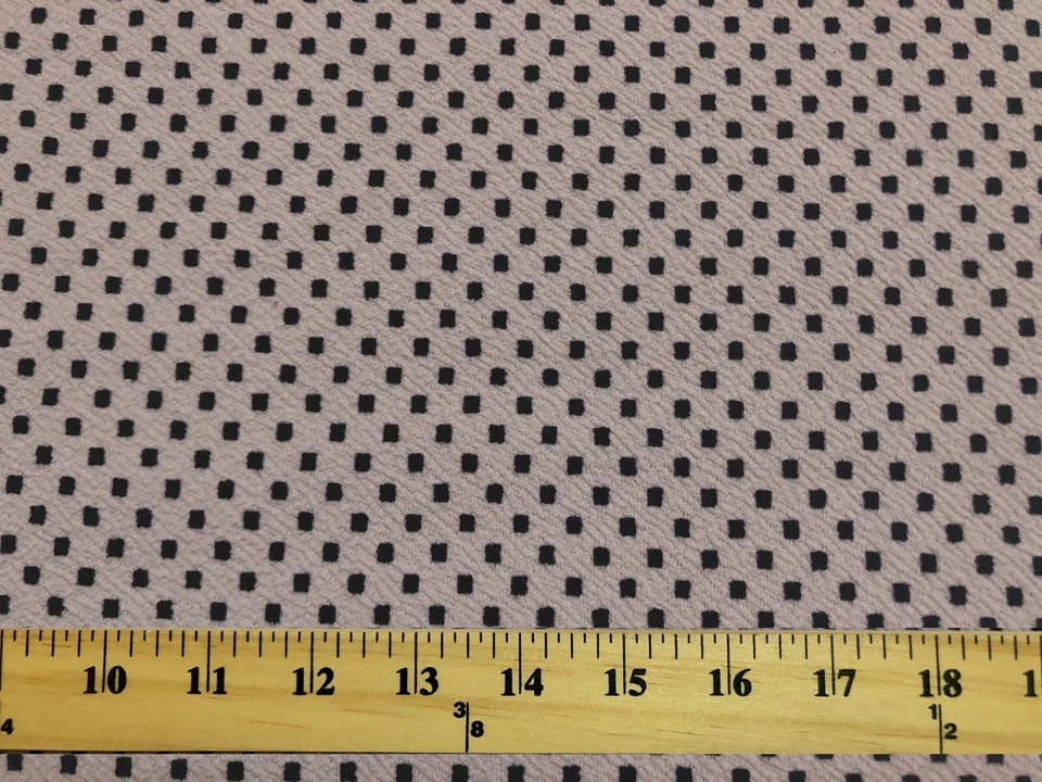 Liverpool Fabric-Lavender Black Polka Dots-LVPR228-Sold by the Yard - Image 4 of 4
