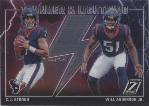 2023 Panini Zenith C. J. Stroud Will Anderson #10