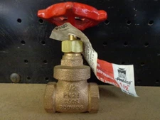 Mueller B&K Proline 1/2" Threaded Gate Valve  PN25 150S 300WOG  FREE SHIPPING   