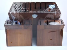 DALSTRONG 18-Slot Hardwood Knife Block, Modern Bold Style, NEW, Never Used!