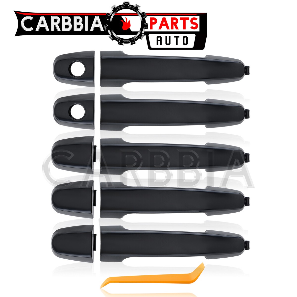 リアドロ Exterior Door Handle Front&Rear For 2001-2012 Toyota RAV4 RH/LH