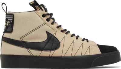 Nike SB Blazer Mid PRM Acclimate Rattan Tan Black Size 7.5