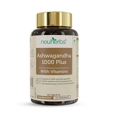 Neuherbs Ashwagandha 1000 Plus Tablet, 60 Tablets