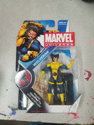MARVEL UNIVERSE Wolverine 002 Figure 3.75 Series 2 Hasbro 2009 NEW Jim Lee X-Men
