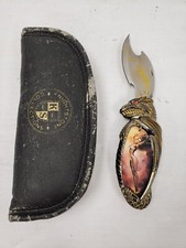 (66130-1) Couteau de collection Franklin Mint La sorcière de la passion Knightstone
